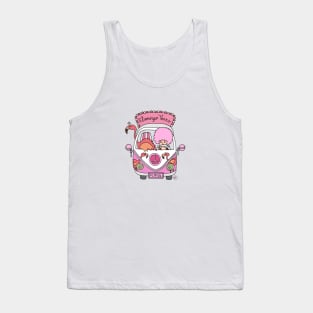 Flamingo Van! Tank Top